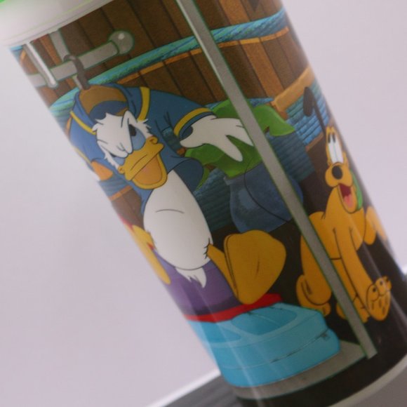 Walt Disney Parks Rapid Fill Travel Mug gREEN Top 7Inch Disney Whirley Rapid Cup - Picture 6 of 10